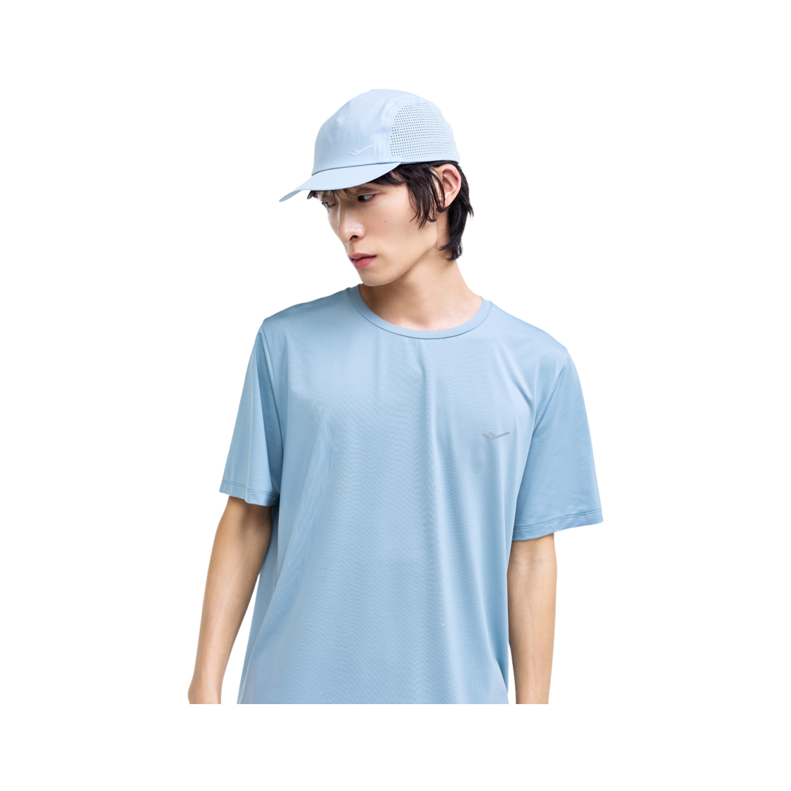 프로-스펙스 경량 심리스 타공 러닝캡 그레이시 블루(PRO-SPECS Lightweight Seamless Perforated Running Cap Graysh Blue) - 2