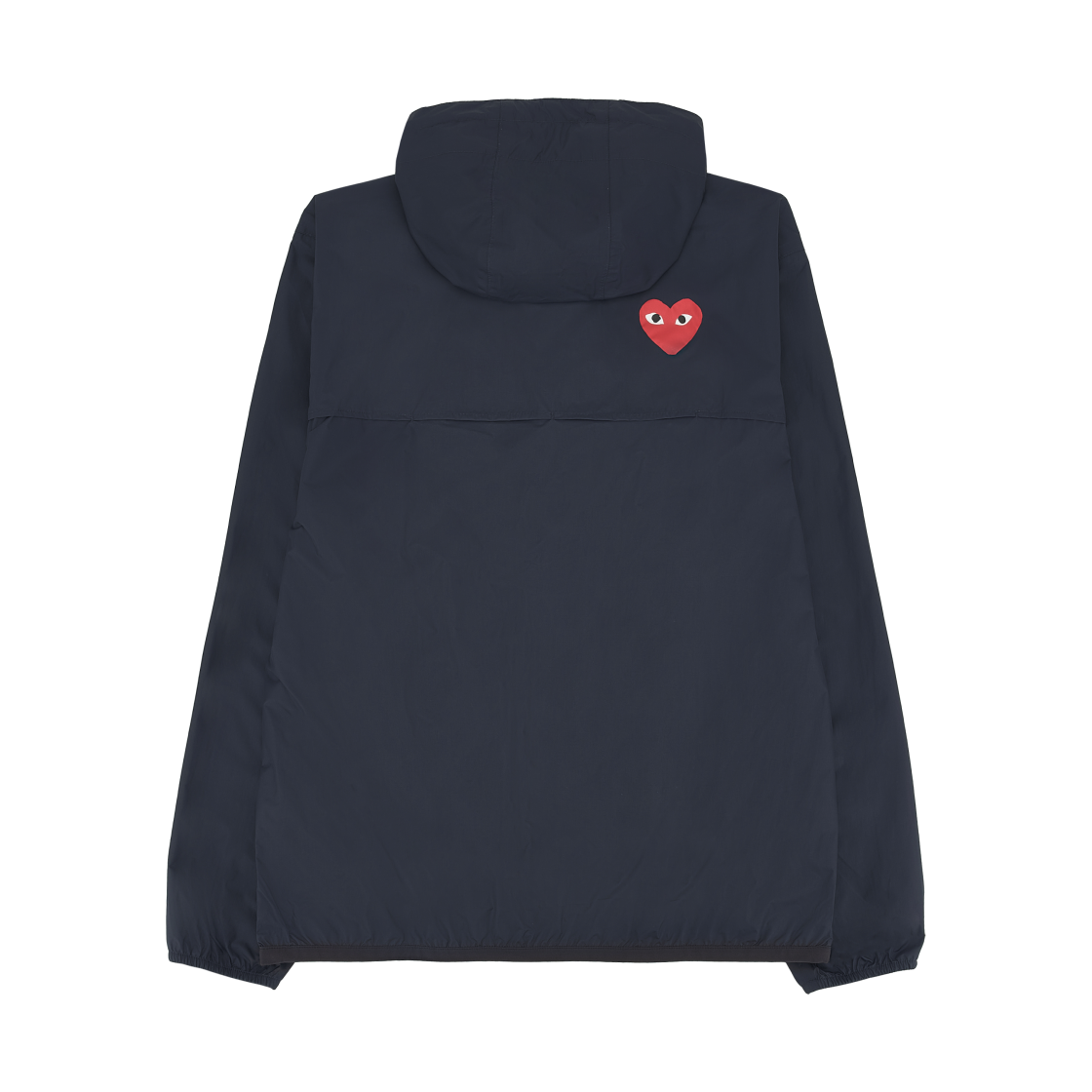 플레이 꼼데가르송 x 까웨 풀 집 자켓 네이비(Play Comme des Garcons x K-Way Full Zip Jacket Navy) - 2