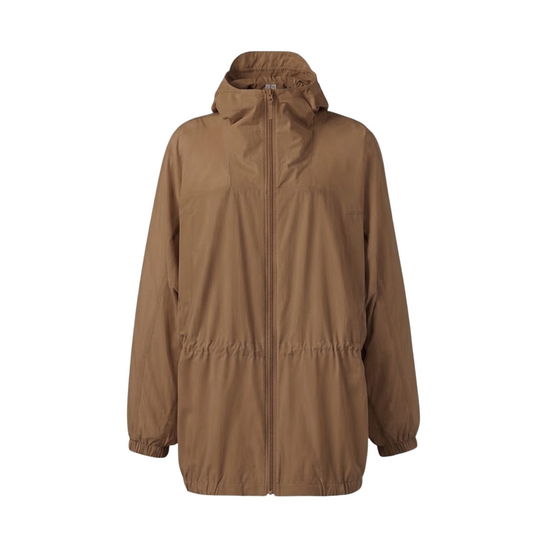 (W) 유니클로 U 프로텍션 시어 오버사이즈 파카 브라운((W) Uniqlo U UV Protection Sheer Oversized Parka Brown)