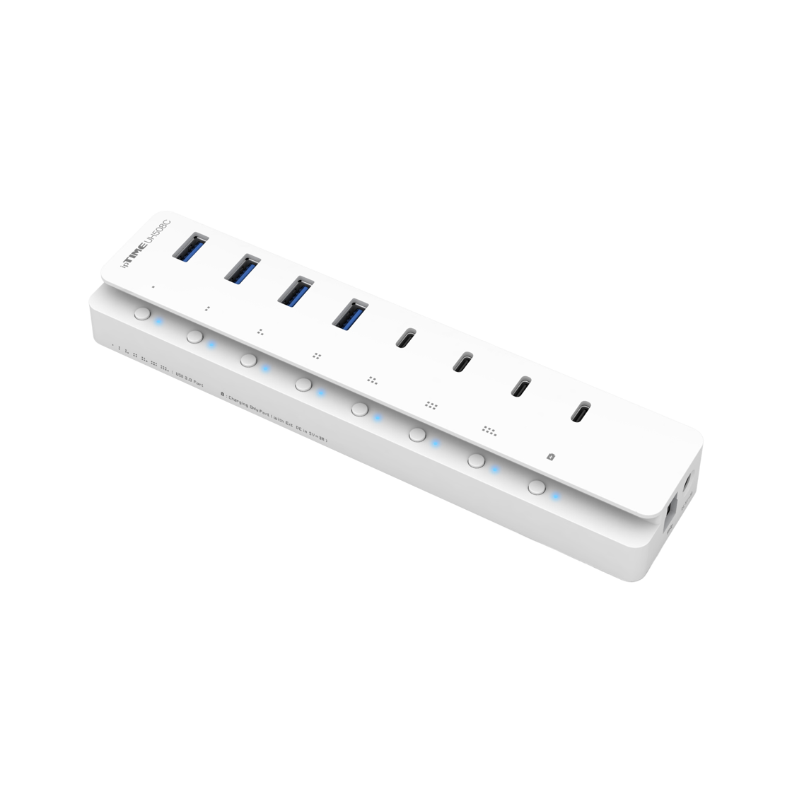 ipTIME UH508C 8포트 C타입 USB 3.0 USB허브(ipTIME UH508C 8-port type-C USB 3.0 USB hub)