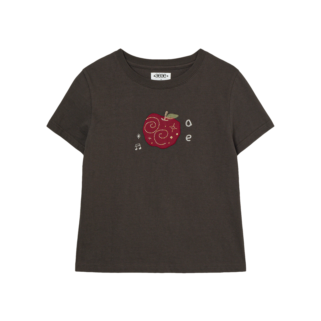 에이이에이이 링고 티 다크 브라운(AEAE Ringo Tee Dark Brown)