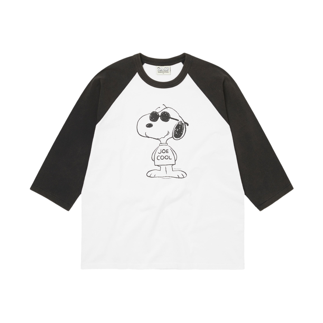 디스이즈네버댓 x 피너츠 래글런 티셔츠 화이트(Thisisneverthat x Peanuts Raglan T-Shirt White) - 1