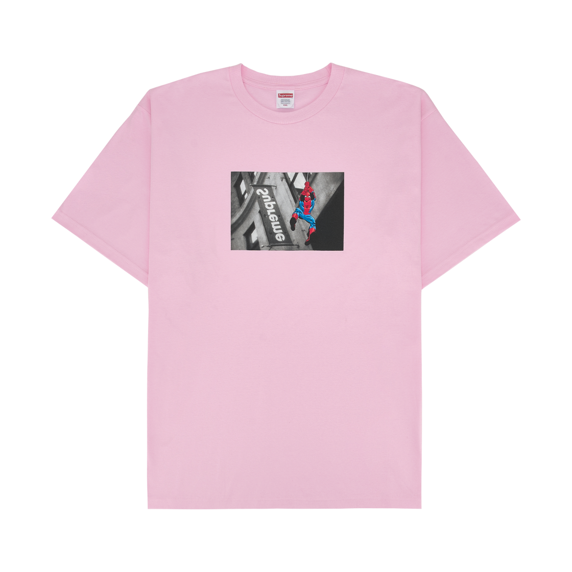 - Supreme x Spider-Man T-Shirt Light Pink - 26SS