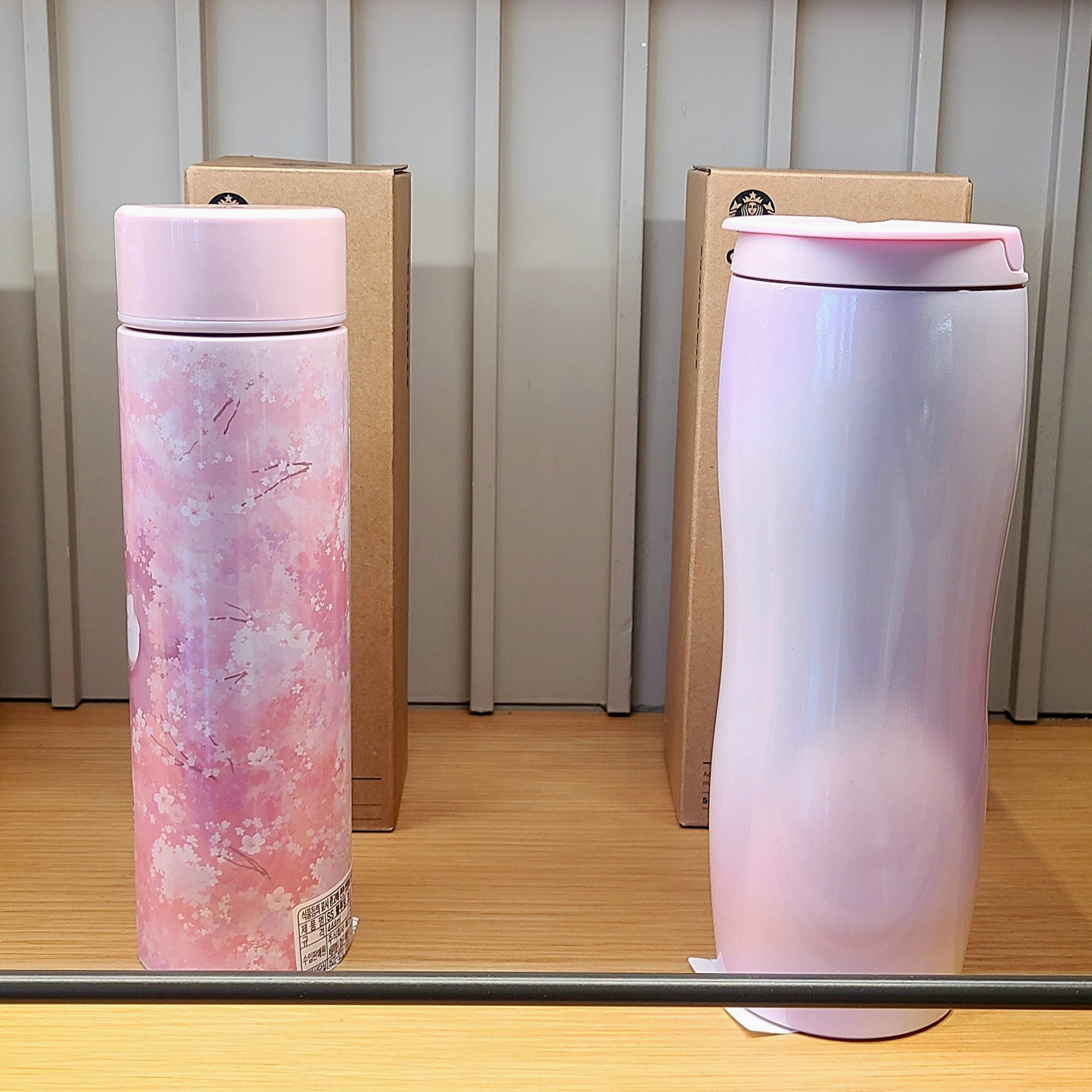 Starbucks SS Blossom Momo Tobi Tumbler 473ml, Starbucks SS Blossom Coco Moca Tumbler 444ml 착용 스타일 - 2