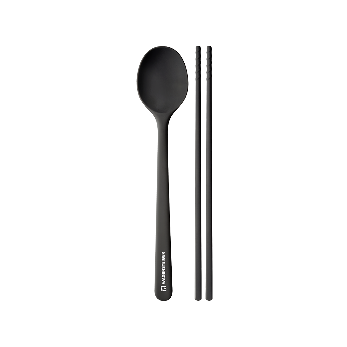 바겐슈타이거 플래티넘 실리콘 엘로아 수저세트 애쉬블랙(WAGENSTEIGER Platinum Silicone Eloa Cutlery Set (Ash Black)) - 1