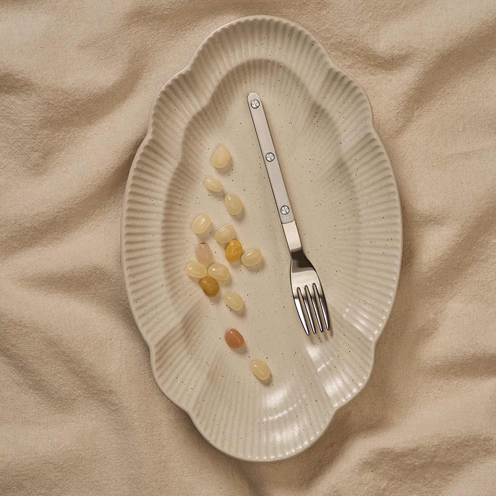 바겐슈타이거 스텐 304 셀레스트 벨루어 커트러리 디저트 포크 소프트 화이트(WAGENSTEIGER Stainless Steel 304 Celeste Velour Dessert Fork (Soft White)) - 2