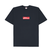 Supreme Arabic Box Logo T-Shirt Navy - 26SS