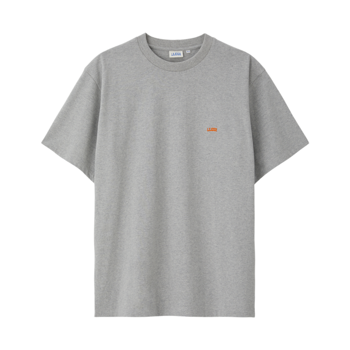 LL25WJSS001MG LLEGE Llege Logo T-Shirt Melange Grey