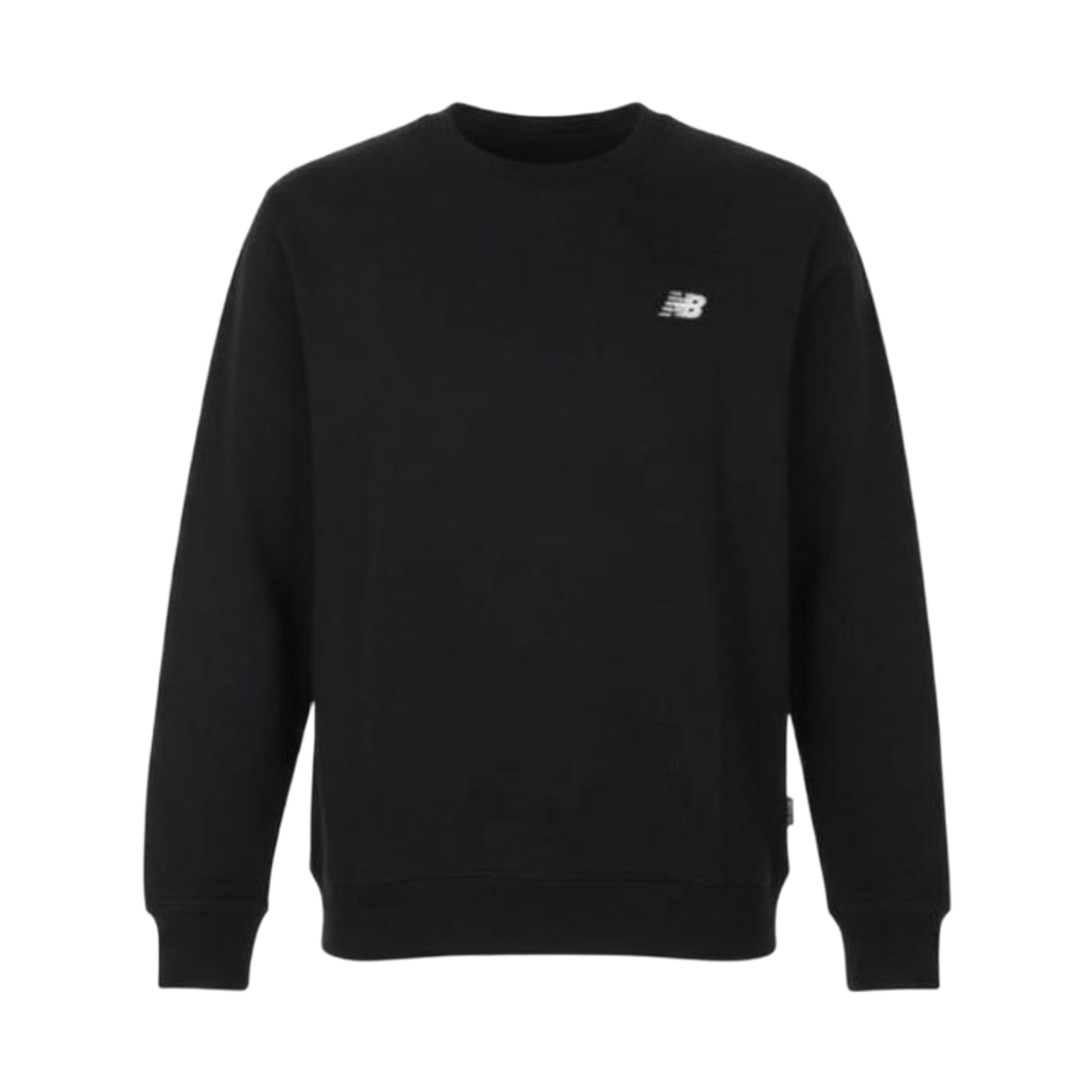 뉴발란스 스탠다드 핏 에센셜 스몰 로고 스웨트셔츠 블랙(New Balance Standard Fit Essential Small Logo Sweatshirt Black) - 1