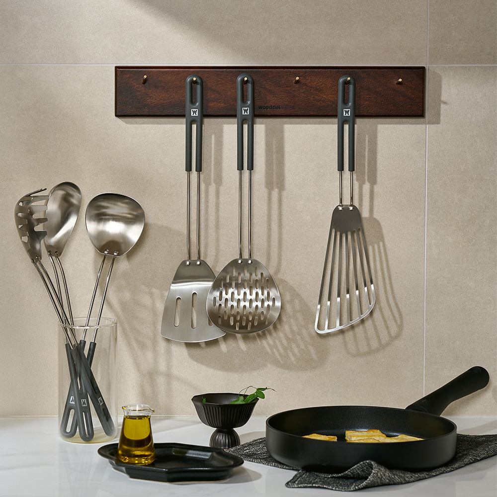 바겐슈타이거 플래티넘 실리콘 핸들 스텐 304 에센셜 조리도구 뒤집개(WAGENSTEIGER Platinum Silicone Handle Stainless Steel 304 Essential Turner) - 3