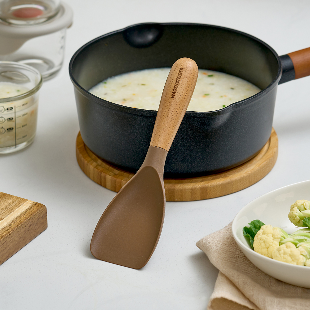 바겐슈타이거 플래티넘 실리콘 에센자 멀티 스패츌라 코코아(WAGENSTEIGER Platinum Silicone Essenza Multi Spatula (Cocoa)) - 6