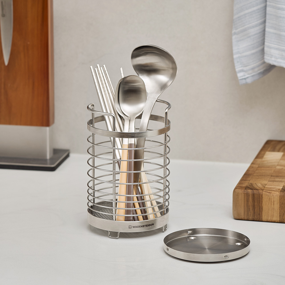 바겐슈타이거 스텐 304 벤틸로 홀더 분리형 수저통(WAGENSTEIGER Stainless Steel 304 Ventilo Detachable Cutlery Holder) - 6