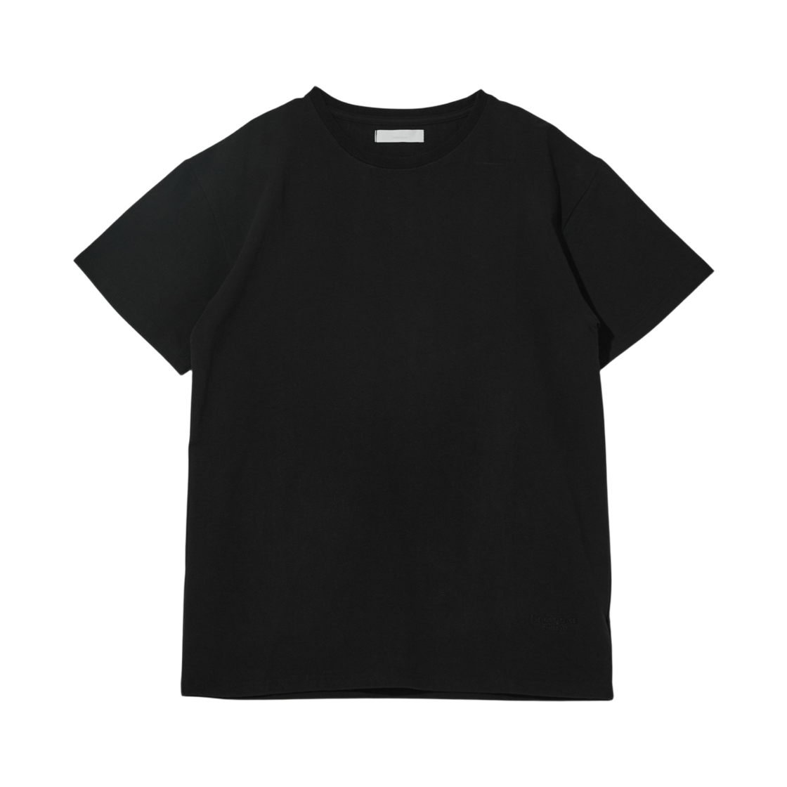 언더마이카 무.80 안티 Fxxking 로고 플레이 머슬핏 베이직 티셔츠 블랙(Undermycar Mu.80 Anti Fxxking Logo Play Muscle Fit Basic T-Shirts Black) - 1