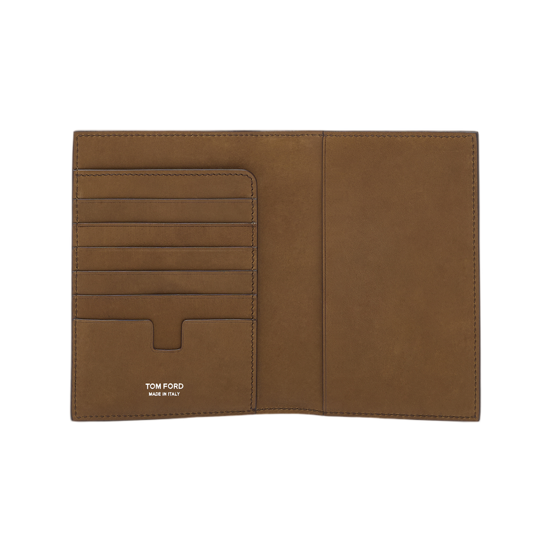 톰포드 누벅 T 라인 패스포트 홀더 올리브 브라운(Tom Ford Nubuck T Line Passport Holder Olive Brown) - 2