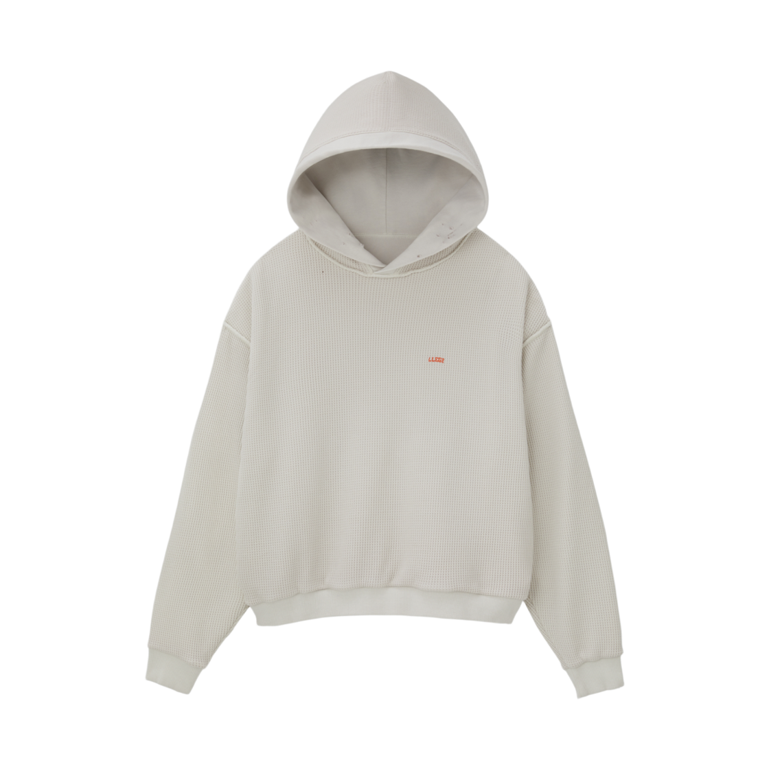 리지 가먼트 다이드 리버시블 후디 시멘트 화이트(LLEGE Garment Dyed Reversible Hoodie Cement White) - 2