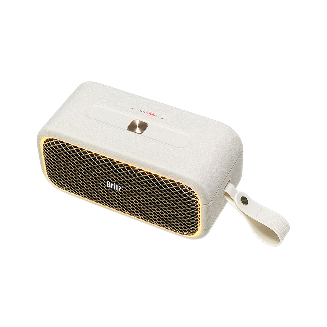 브리츠 블루투스 스피커 40W 아웃도어 스피커 TWS 방수 BZ-WX9 아이보리(Britz 40W Outdoor Bluetooth Speaker with TWS & Waterproof) - 4