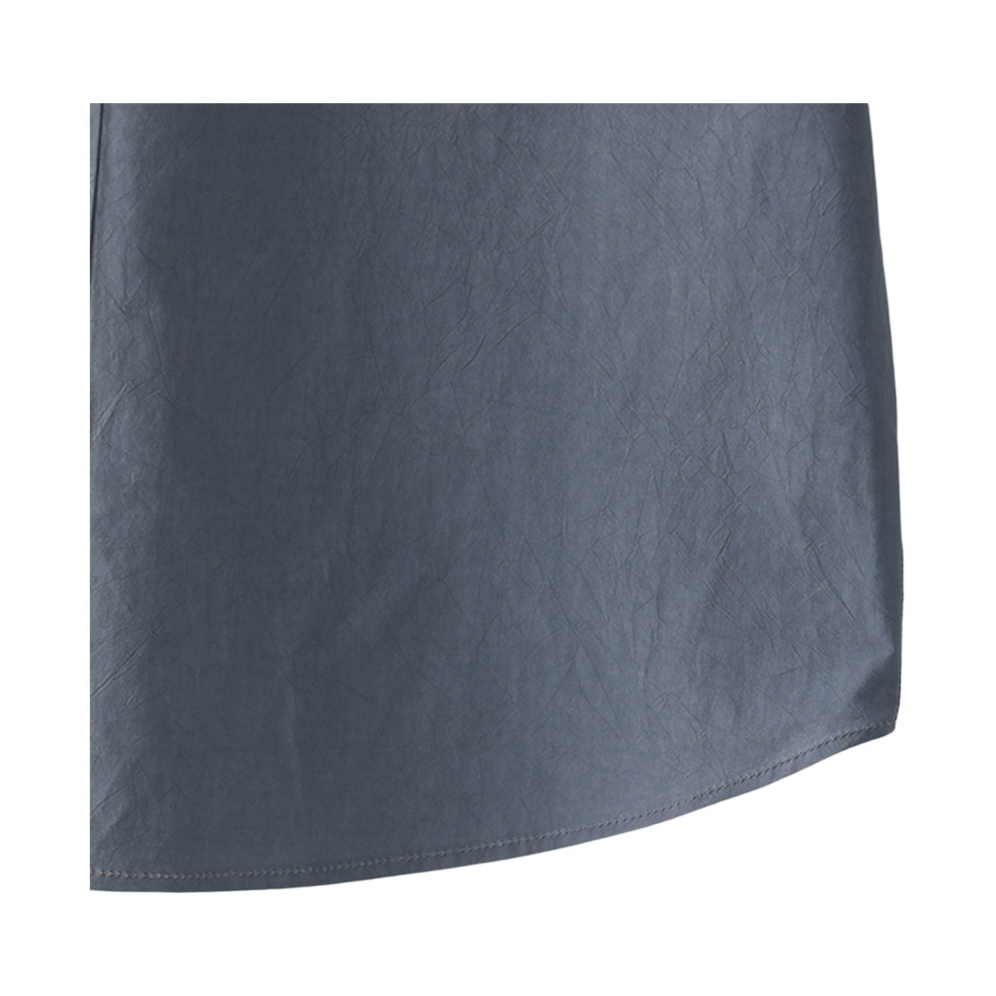 블루 선플라워 세미 크롭 포멀 반팔 셔츠 그레이(Blue Sunflower Formal Short Sleeve Shirt Grey) - 5