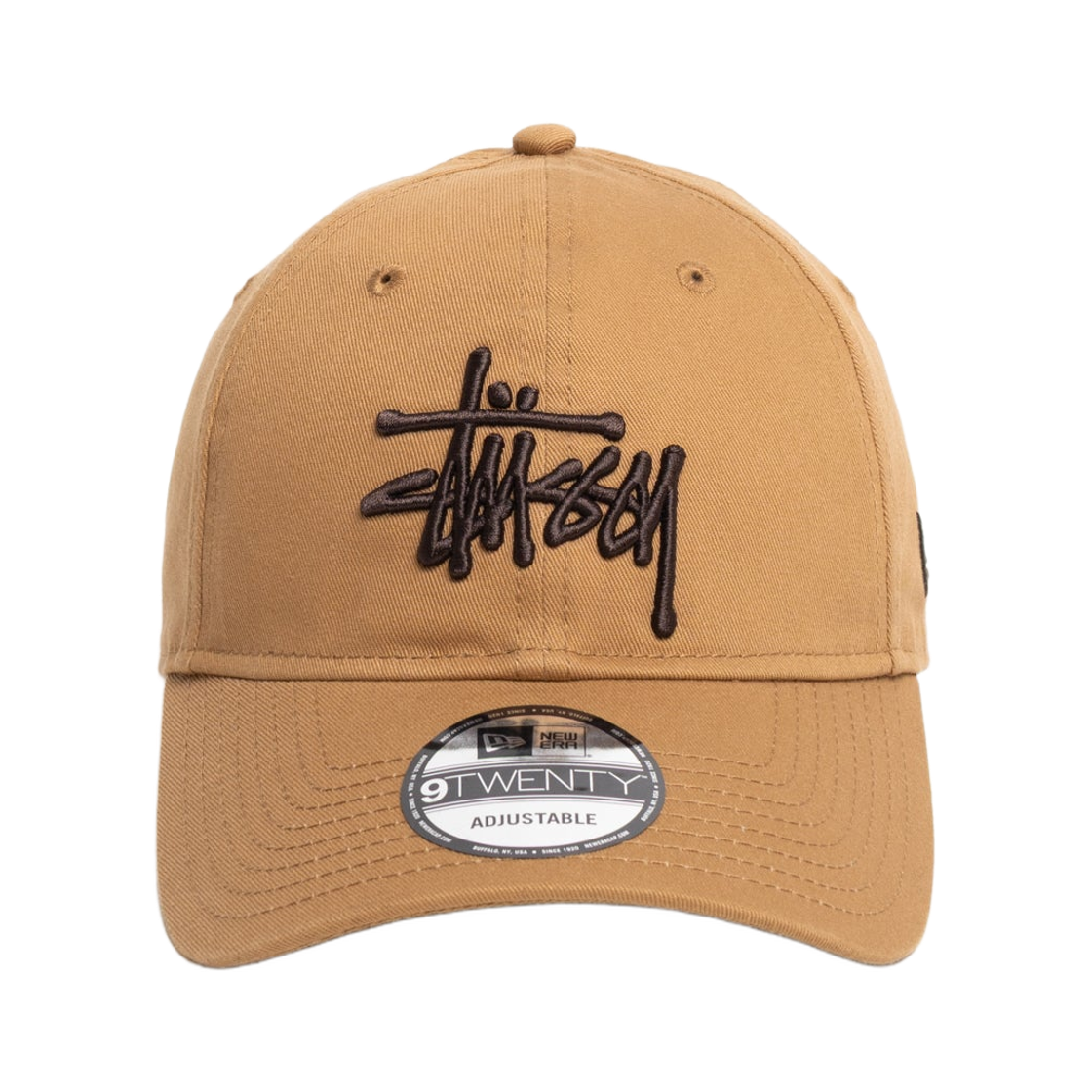 1311107 Stussy New Era 9Twenty Basic Strapback Wheat