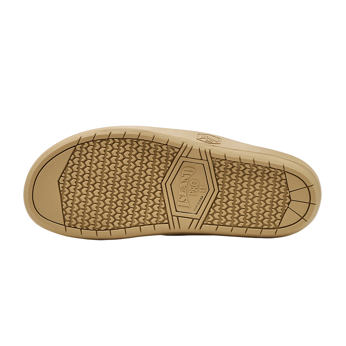 아일랜드 슬리퍼 남여공용 캐멀 레더 X 슬라이드(Island Slipper Unisex Camel Leather X-Slide) - 6