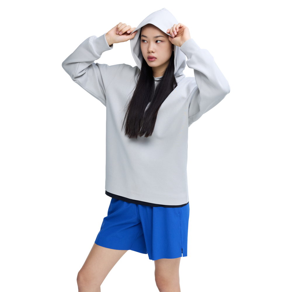프로-스펙스 유니 테크플리스 베이직 후디 라이트 그레이(PRO-SPECS Unisex Tech Fleece Basic Hoodie Gray) - 3