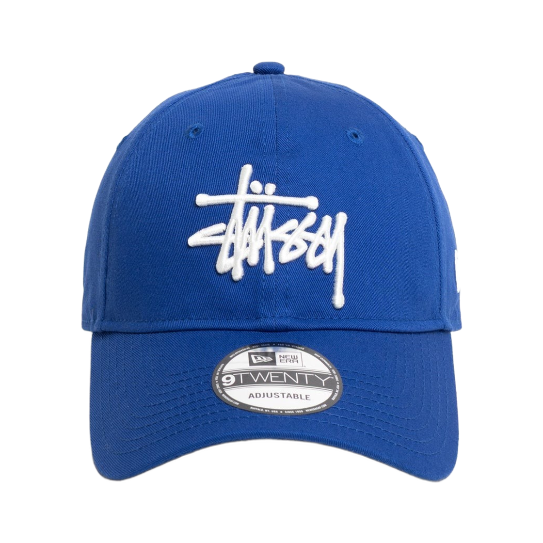 1311107 Stussy Basic New Era 9Twenty Basic Strapback Majestic Blue