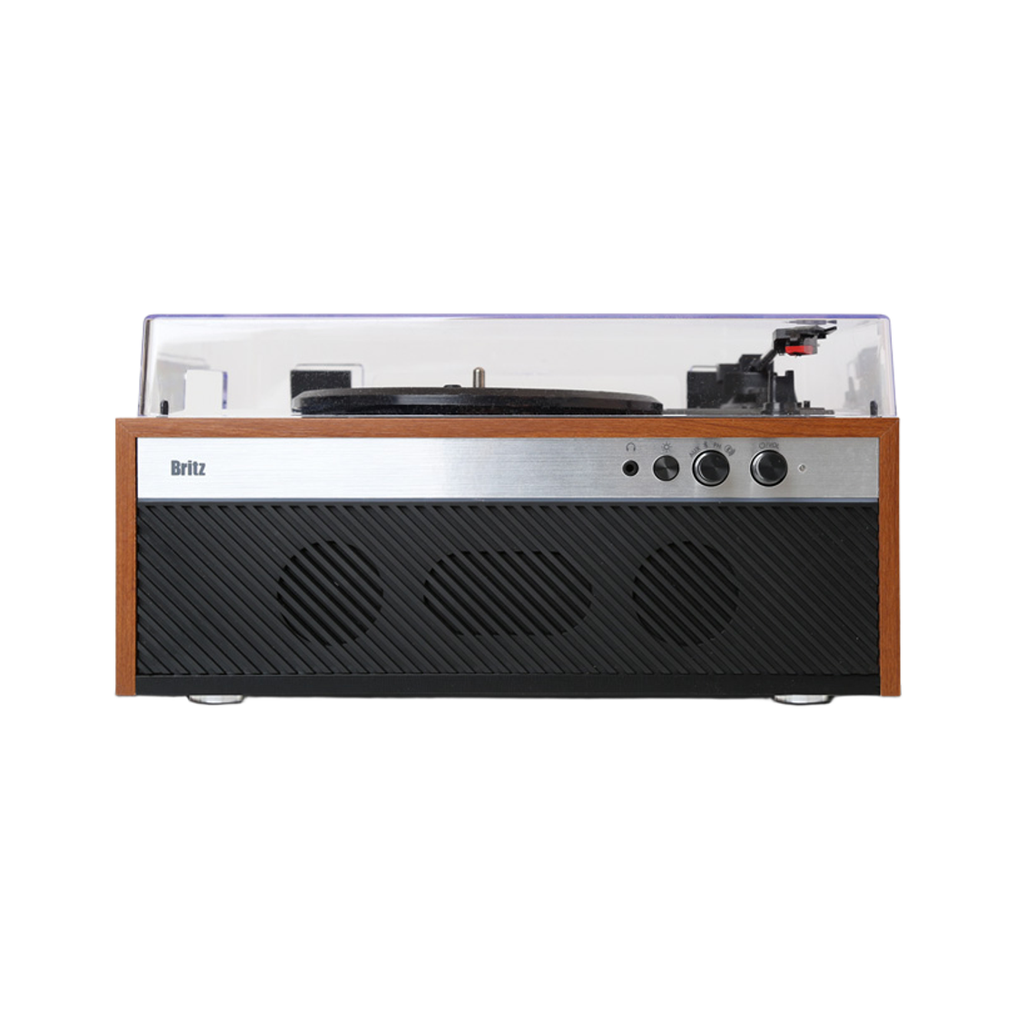 브리츠 턴테이블 LP플레이어 양방향 블루투스 스피커 BZ-AP40BT(Britz Two-Way Bluetooth Turntable LP Player with Built-in Speakers BZ-AP40BT) - 5