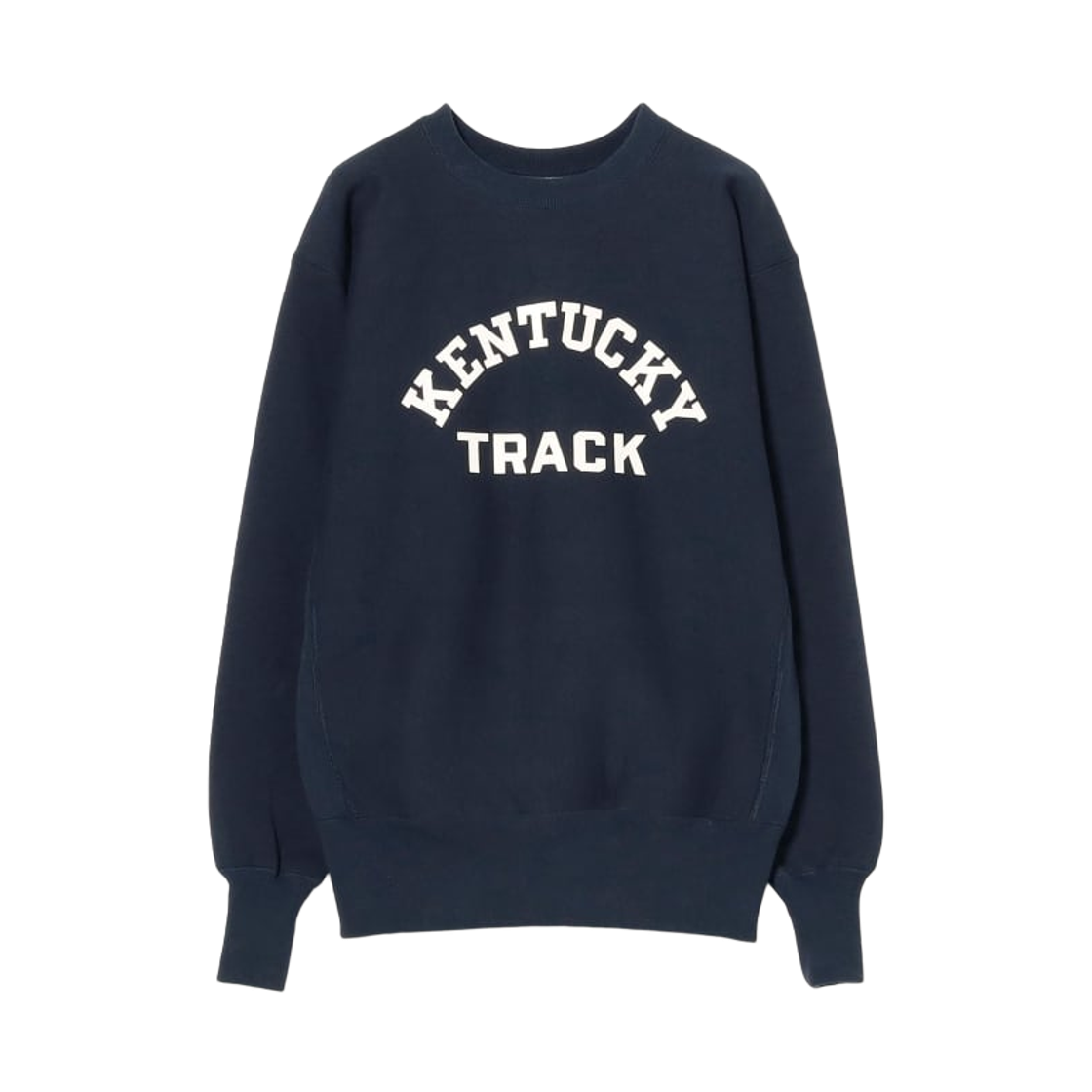 (W) 빔즈 보이 x 챔피온 로고 리버스 위브 크루넥 스웨트셔츠 네이비((W) Beams Boy x Champion Logo Reverse Weave Crewneck Sweatshirt Navy)