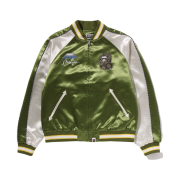 BAPE Japanese Art Souvenir Jacket Olivedrab