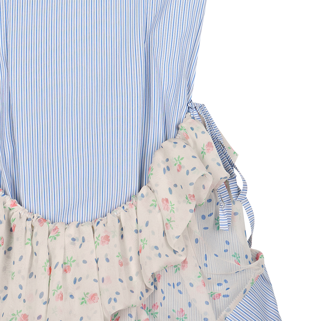 레이브 리뷰 우먼 아나 드레스 블루 크림 플라워 - 26SS(Rave Review Women Ana Dress Blue Cream Flowers - 26SS) - 5