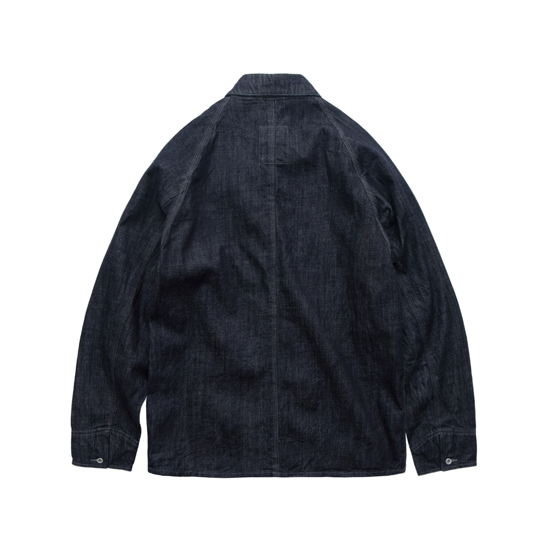 폴리테루 데님 커버올 자켓 인디고(Polyteru Denim Coverall Jacket Indigo) - 2