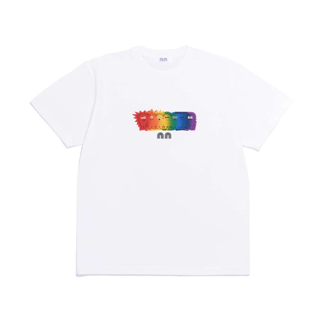 낫뉴 블렌드 프렌즈 티셔츠 화이트(Not New Blend Friends T-Shirt White)