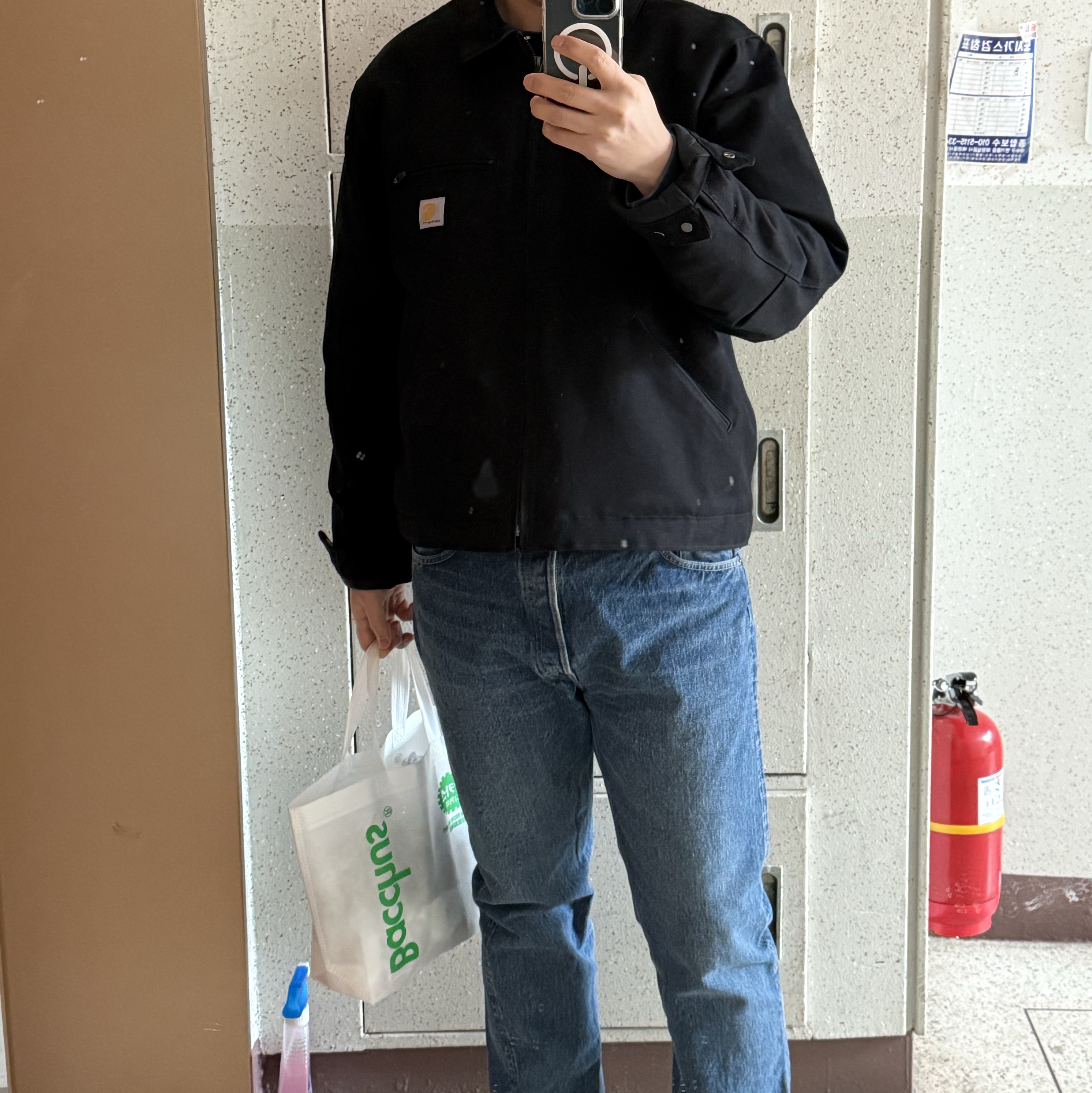 Orslow 105 Standard Jeans 2 Years Wash 착용 스타일
