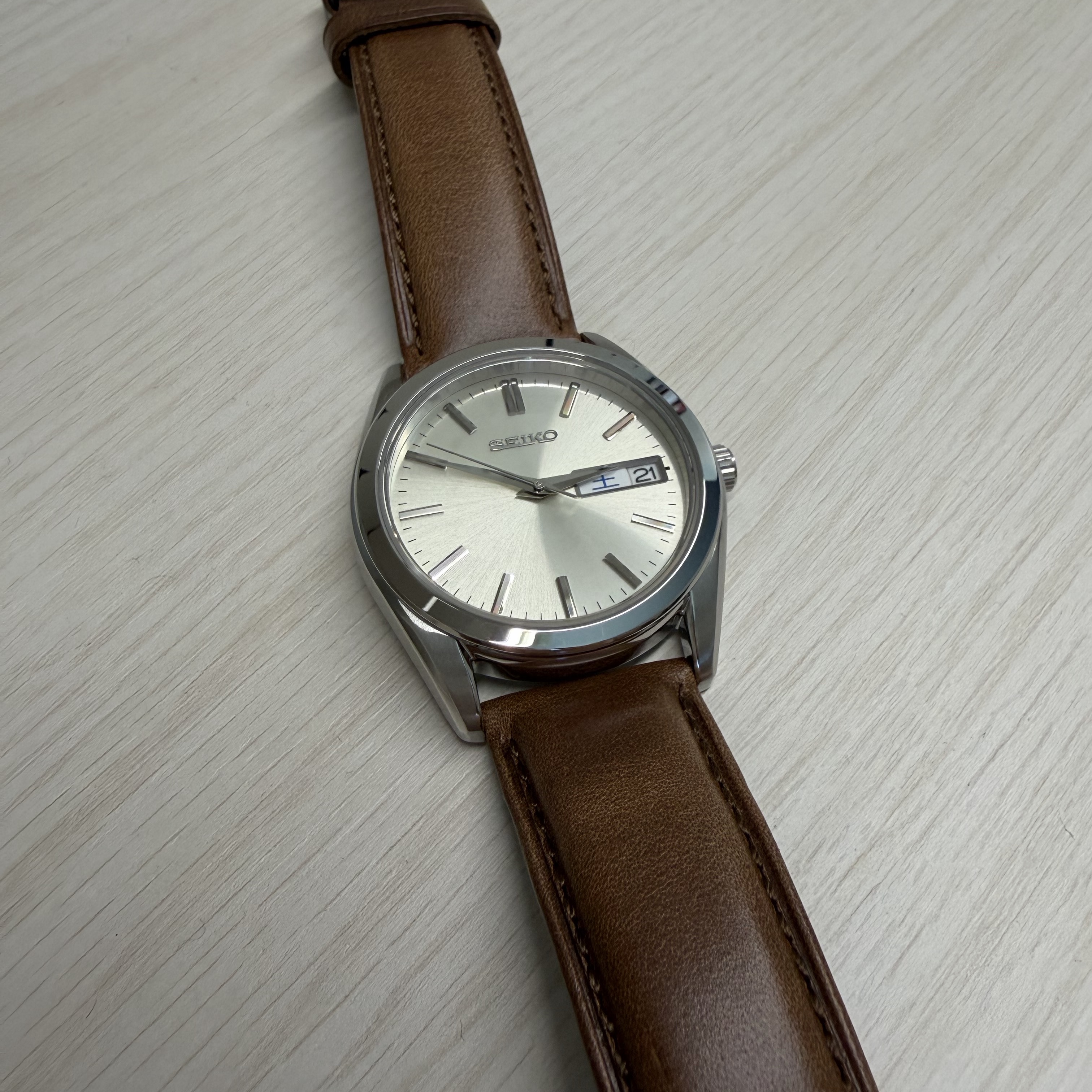 Seiko SBTH007 Silver 착용 스타일
