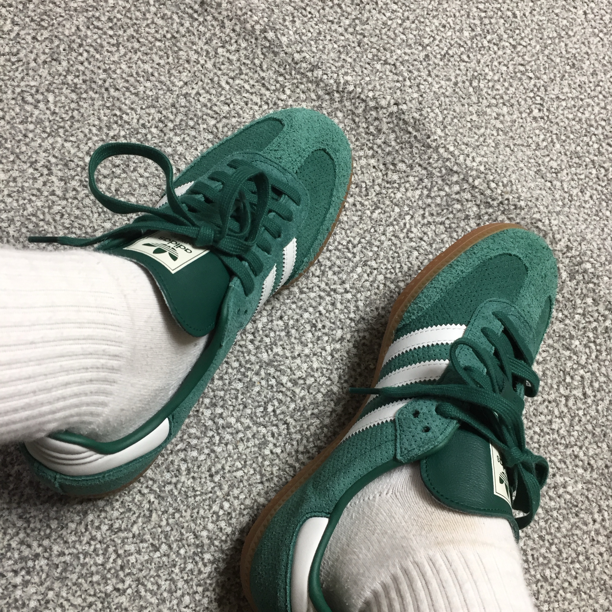 Adidas Samba OG Collegiate Green 착용 스타일 - 3