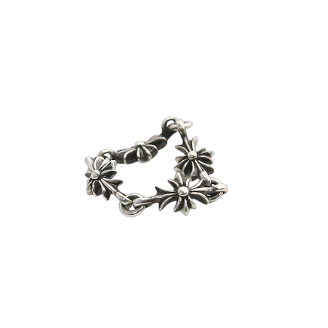 한스룸 크롬하츠 타이니 Ech Pls링 4링크(Hansroom Chrome Hearts Tiny E Ch Pls Ring 4Link)