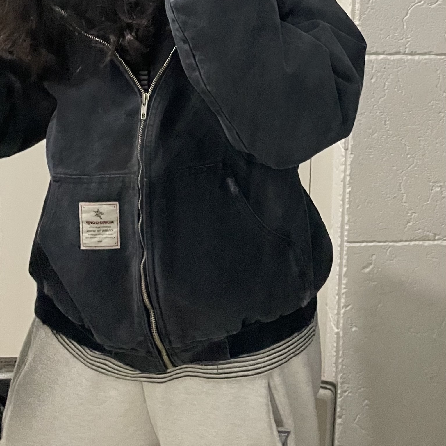 Aoiro x TRSC VTG Active Jacket Old Navy 착용 스타일