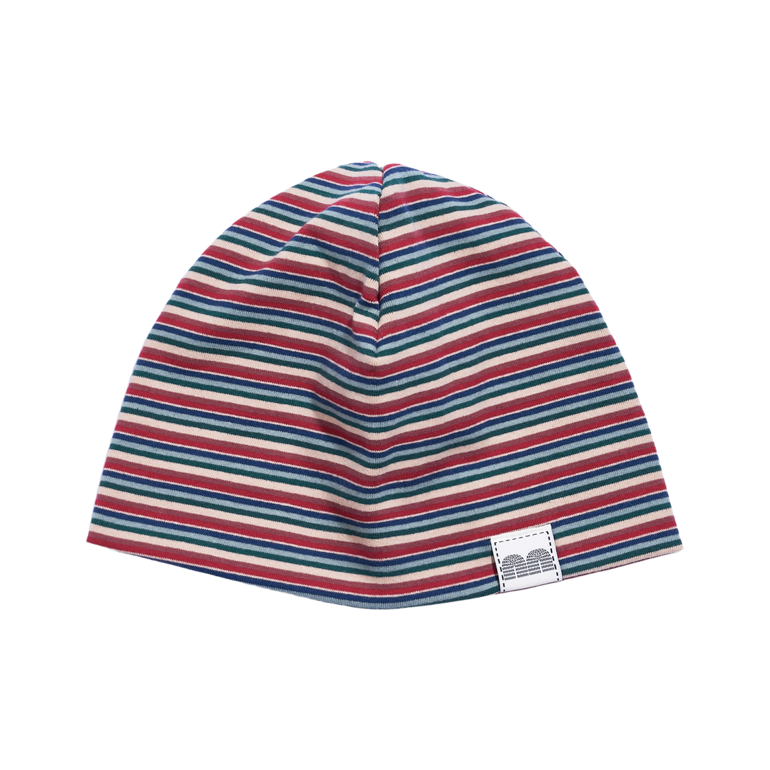 낫뉴 nn 라벨 스트라이프 비니 레드(Not New Nn Label Stripe Beanie Red)