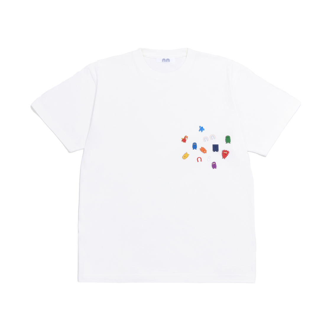 낫뉴 스티커 티셔츠 화이트(Not New Sticker T-Shirt White)