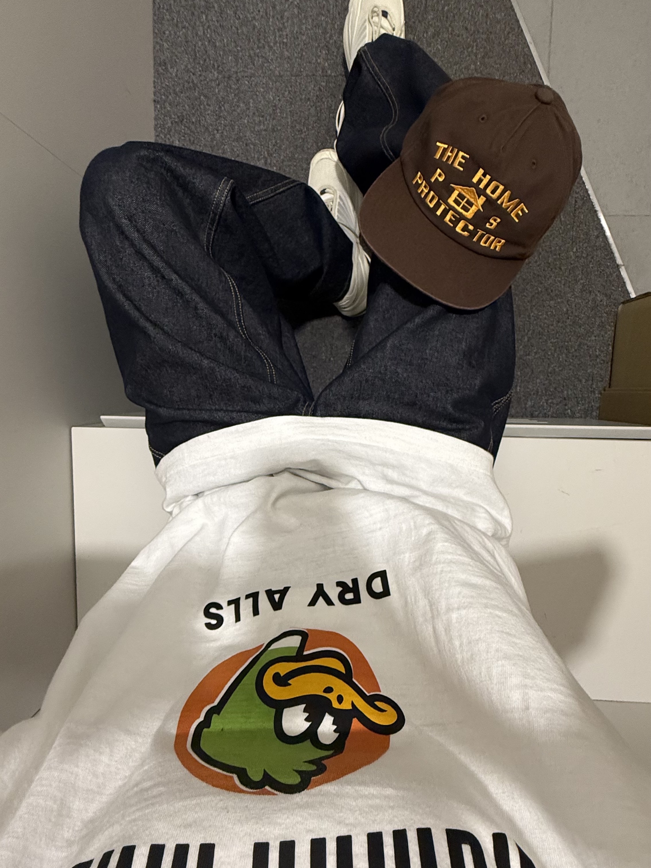 Human Made Graphic T-Shirt White 착용 스타일 - 1