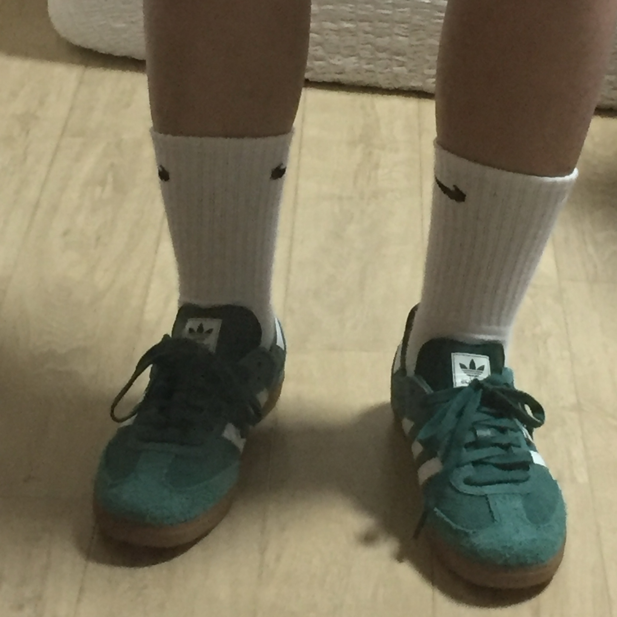 Adidas Samba OG Collegiate Green 착용 스타일 - 4