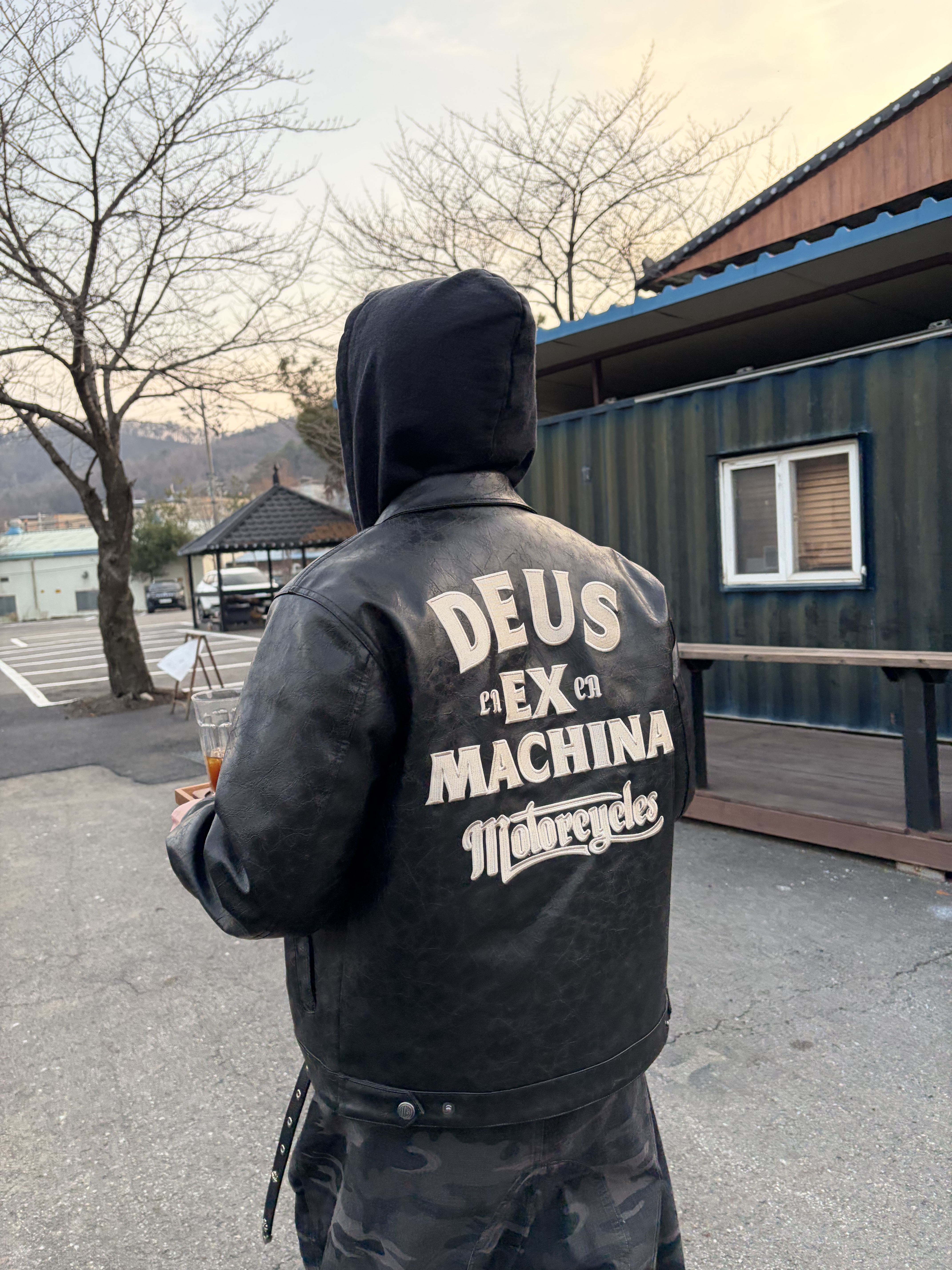 Deus Ex Machina Rider’s Friend Jacket Black 착용 스타일 - 3
