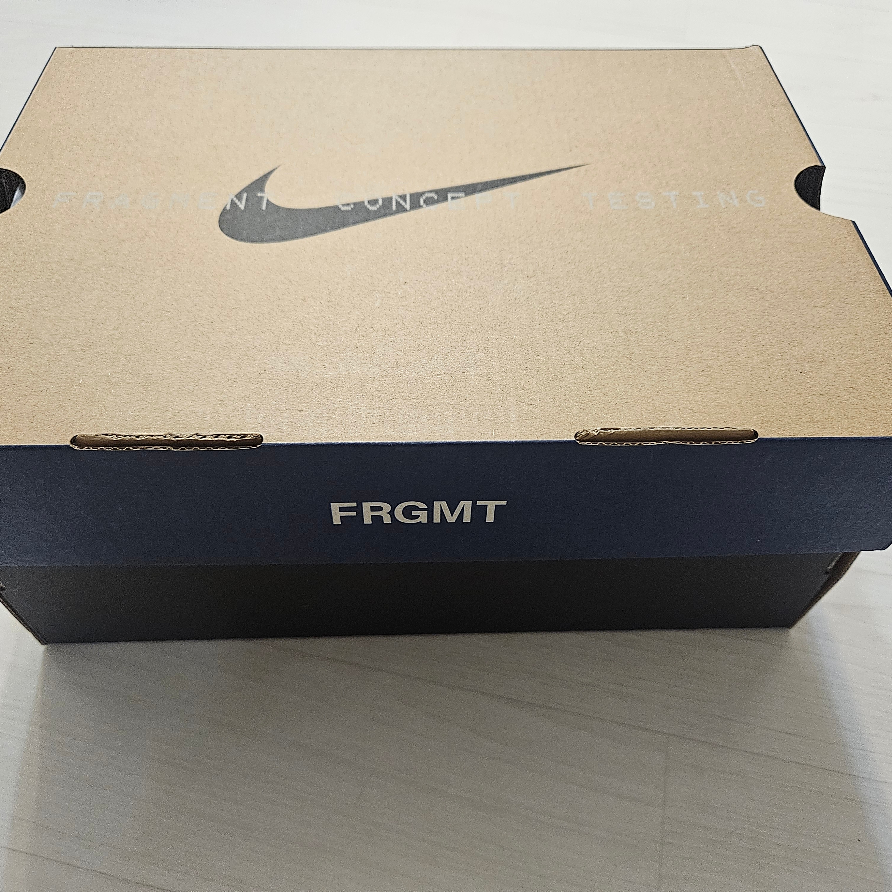 Nike x Fragment Mind 001 Black 착용 스타일 - 1