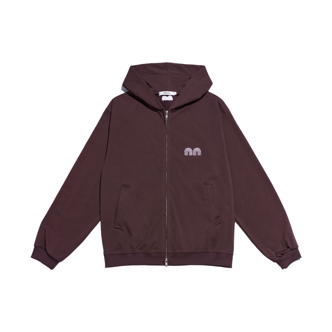 낫뉴 소로나® nn 후드 집업 브라운(Not New Sorona® Nn Hood Zip-Up Brown)