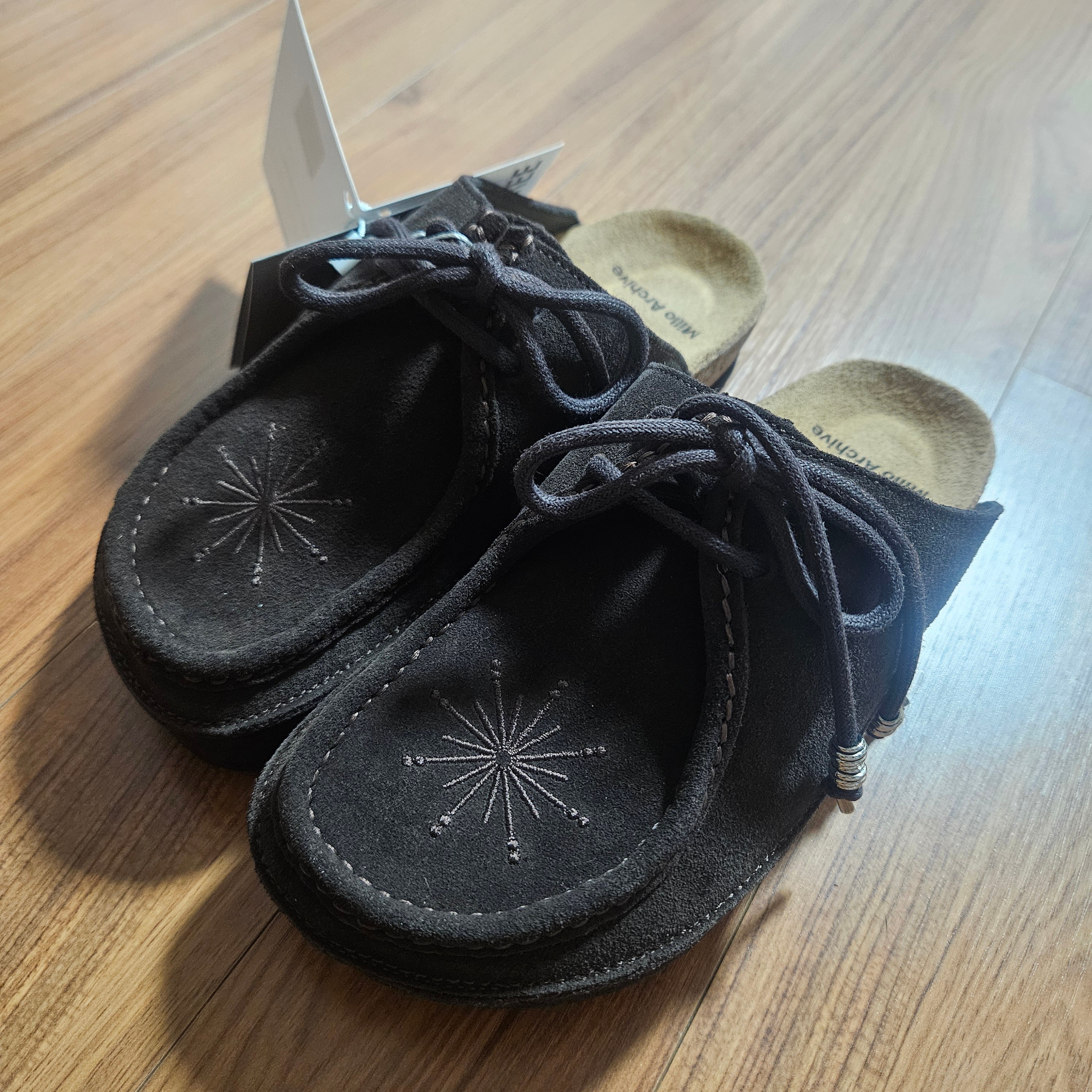 Millo Archive X Negative Three Crescendo Desert Mule Brown 착용 스타일 - 1