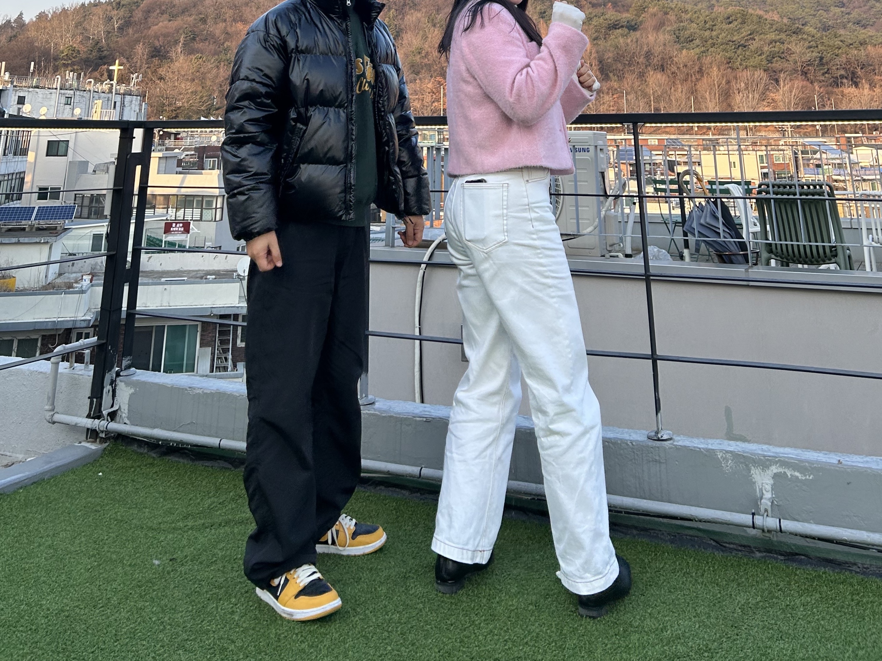 Jordan 1 Retro High OG Pollen 착용 스타일