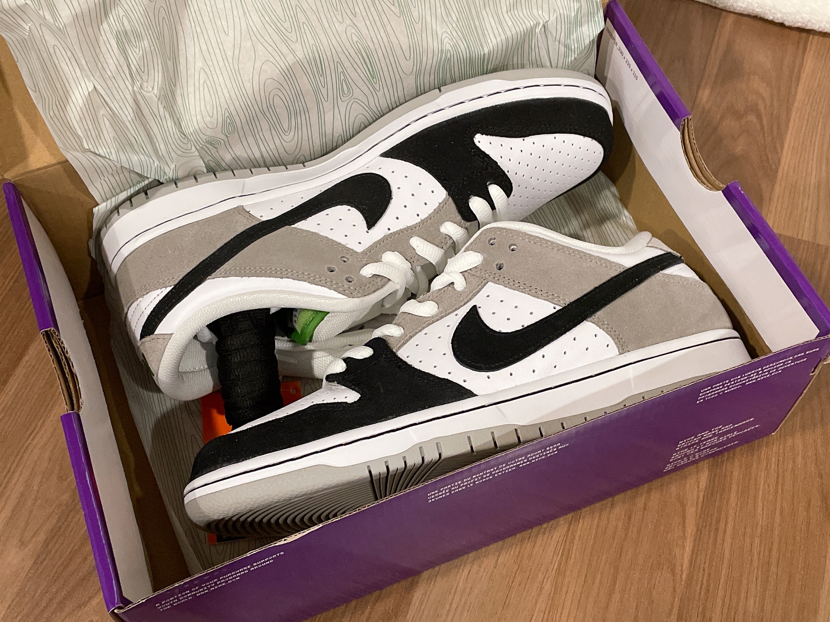 Nike SB Dunk Low Pro Chlorophyll 착용 스타일