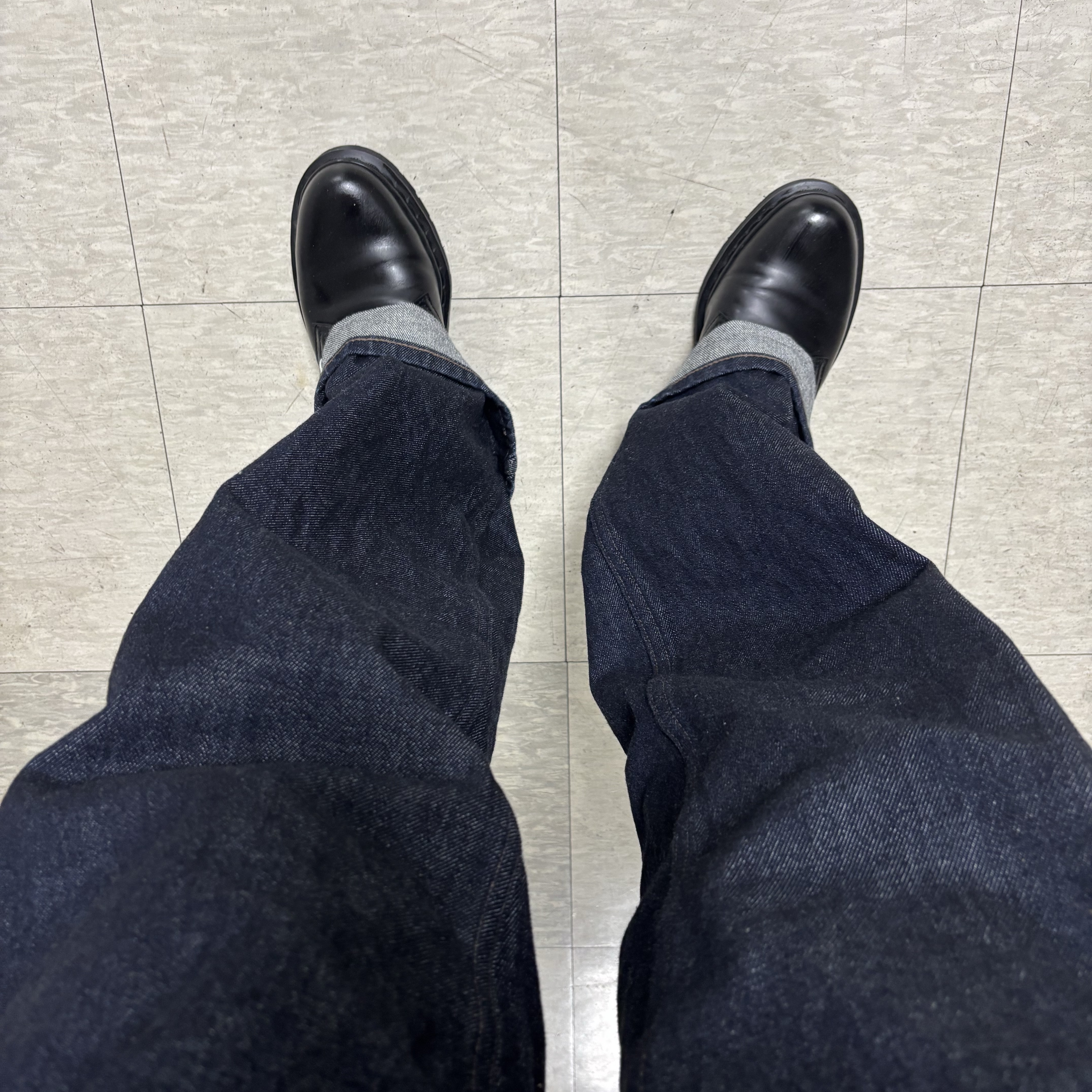 Dr. Martens 1461 Mono Black 착용 스타일