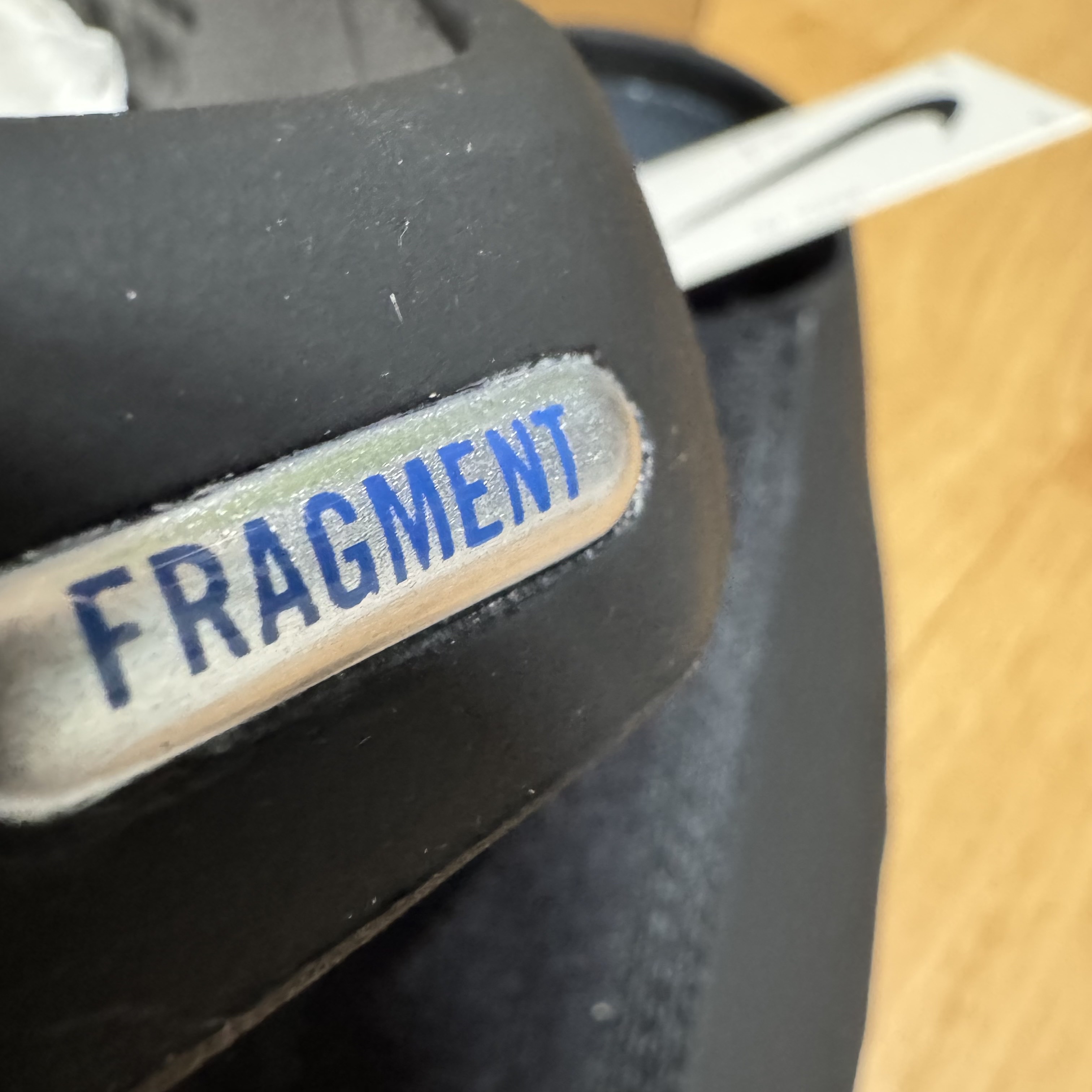 Nike x Fragment Mind 001 Black 착용 스타일 - 3