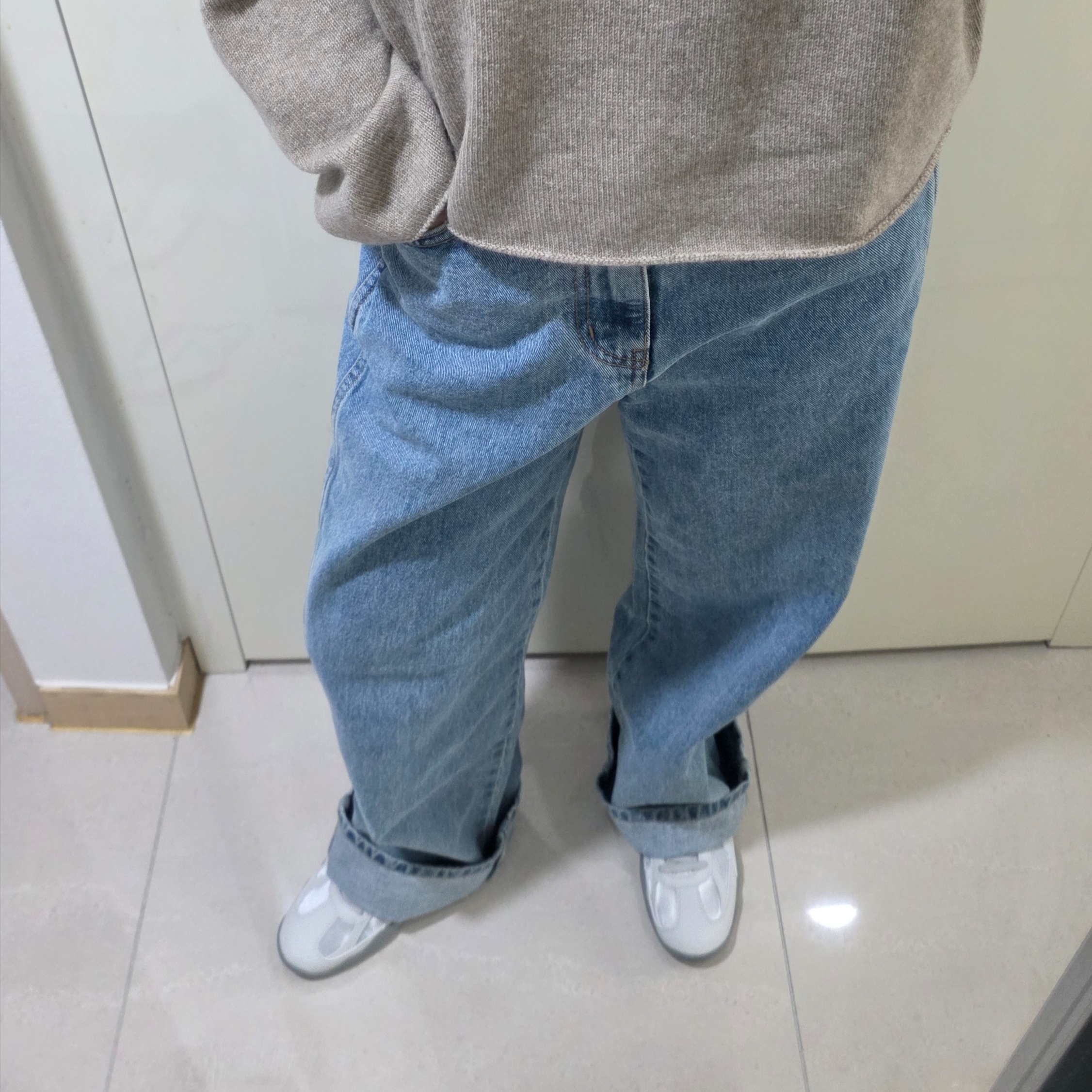 Fila Glio Silvermoon 착용 스타일 - 2