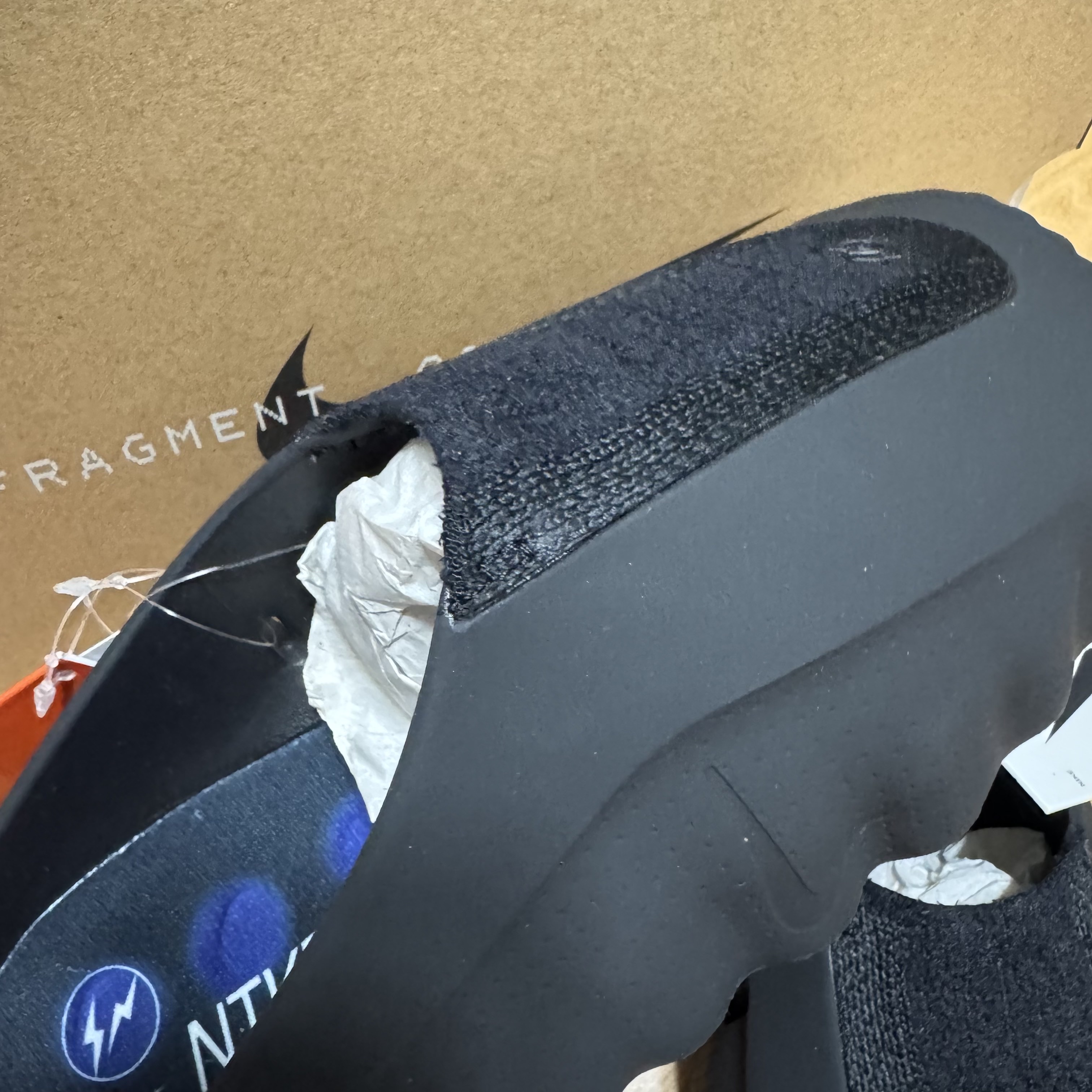 Nike x Fragment Mind 001 Black 착용 스타일 - 1